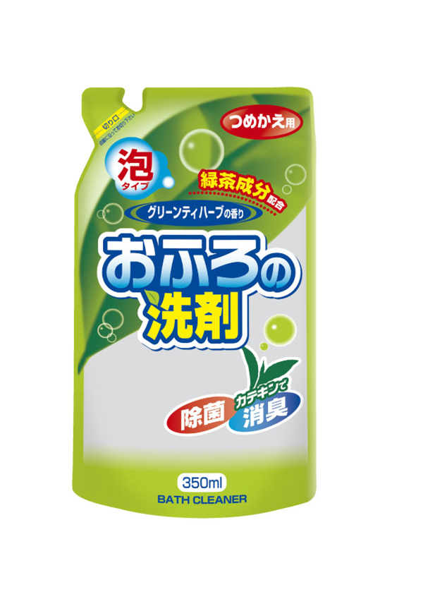 詰替用 おふろの洗剤泡 消臭プラス